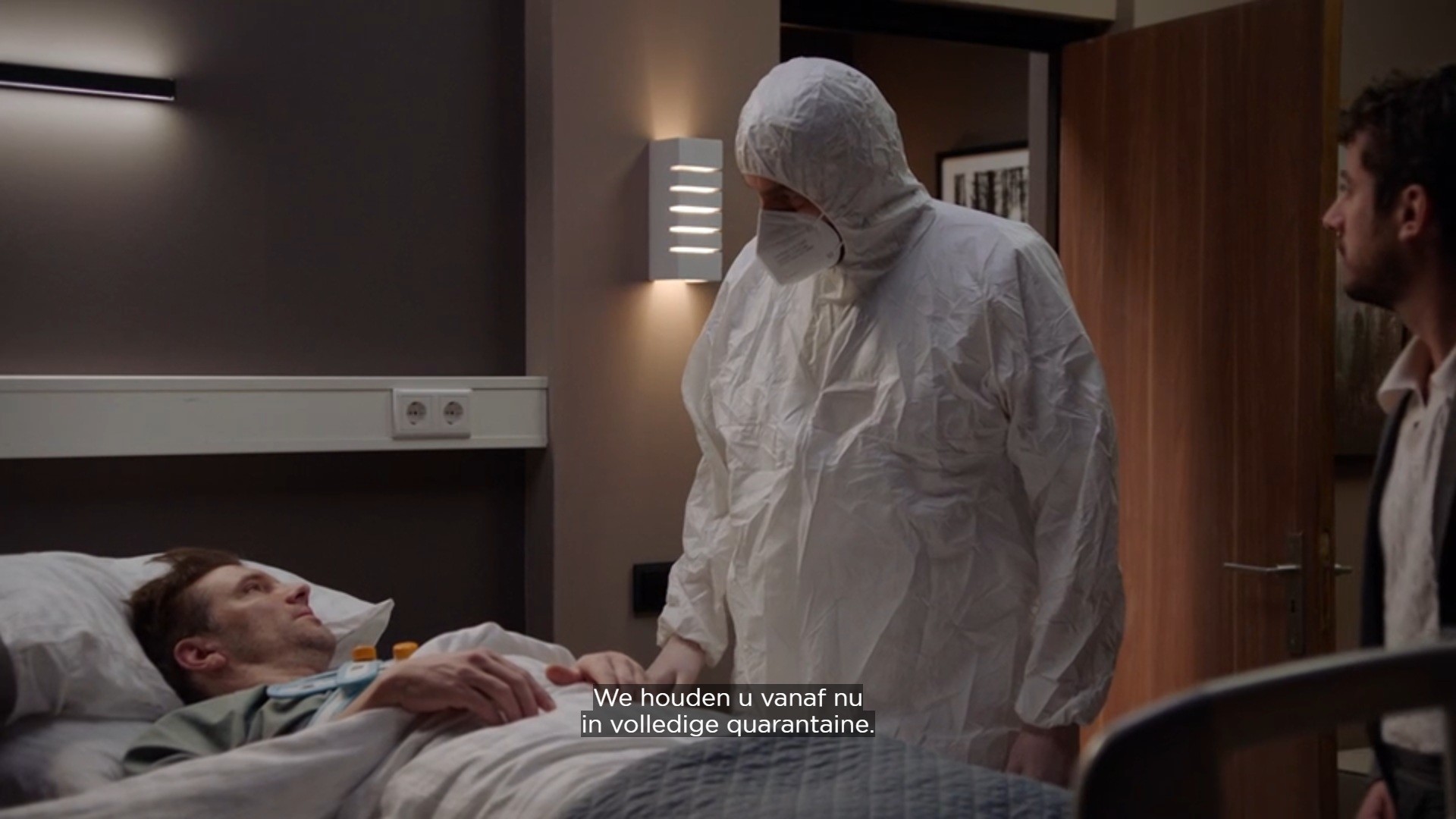 Stefano is ziek en moet per direct in isolatie